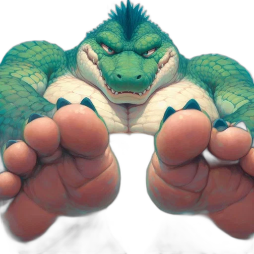 dragon, creature, shoes, animal, 3d render, photorealistic, concept art, fantasy art transparent PNG cut-out