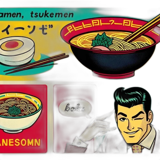 food, photorealistic, concept art, vaporwave, anime, illustrative, composition, displays transparent PNG cut-out