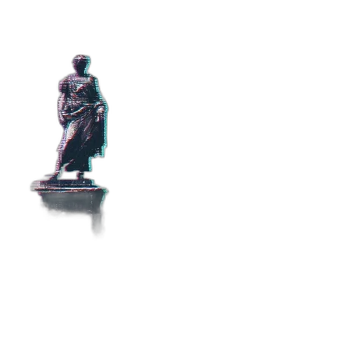 sword, robot, staff, jewelry, 3d render, vaporwave, pixel art, concept art transparent PNG cut-out