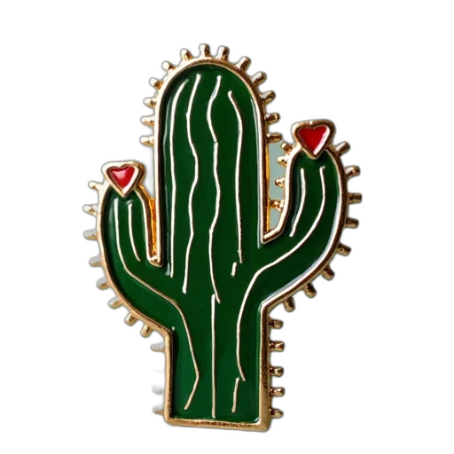 jewelry, crown, cactus, pin transparent PNG cut-out