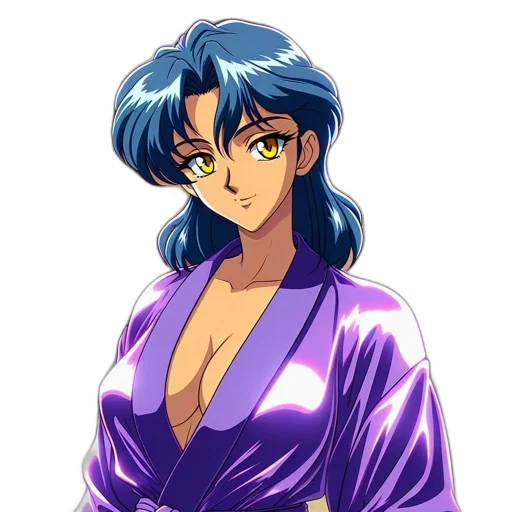 dress, jacket, staff, vaporwave, anime, pixel art, concept art, blue transparent PNG cut-out