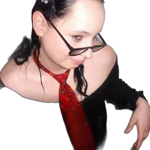 dress, creature, staff, mask, cyberpunk, woman, wet, hair transparent PNG cut-out