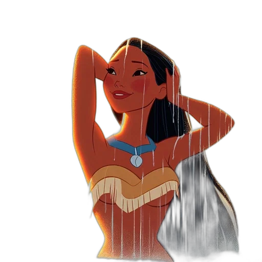 jewelry, dress, crown, concept art, comic book art, watercolor, fantasy art, underwater transparent PNG cut-out