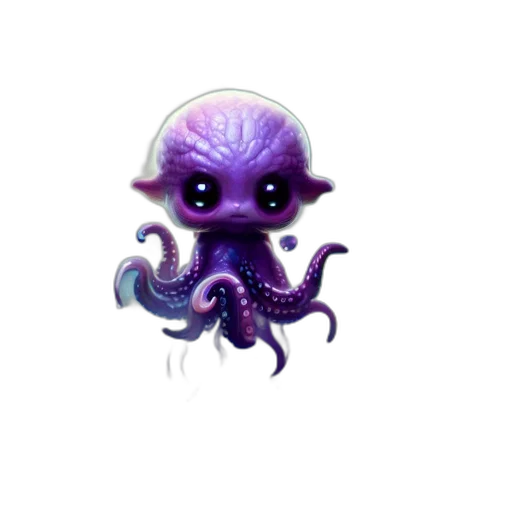 creature, staff, animal, hair, concept art, pixel art, fantasy art, 3d render transparent PNG cut-out