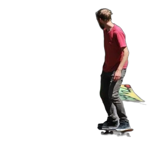 staff, shoes, hair, creature transparent PNG cut-out