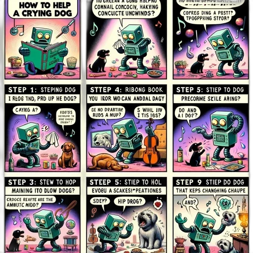 robot, comic book art, concept art, outer space, comic, strip, titled, how transparent PNG cut-out