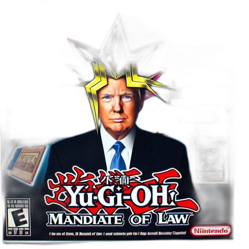 concept art, humorous, take, yu-gi-oh, mandate, law, cover, nintendo transparent PNG cut-out