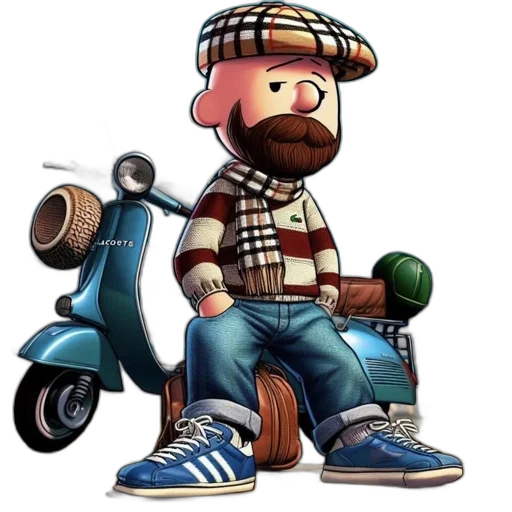 robot, concept art, pixel art, cartoon, 3d render, character, blue, jeans transparent PNG cut-out