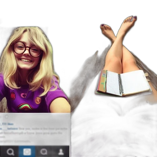 photorealistic, concept art, fantasy art, cartoon, left, young, woman, purple transparent PNG cut-out