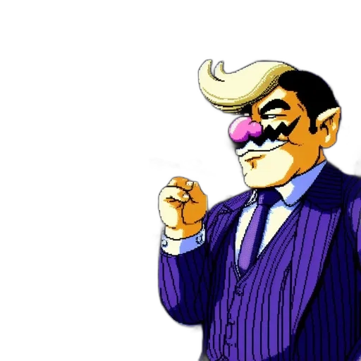 staff, mask, face, jacket, cartoon, concept art, comic book art, vaporwave transparent PNG cut-out