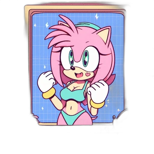 animal, weapon, vaporwave, pixel art, cartoon, concept art, animated, scene transparent PNG cut-out