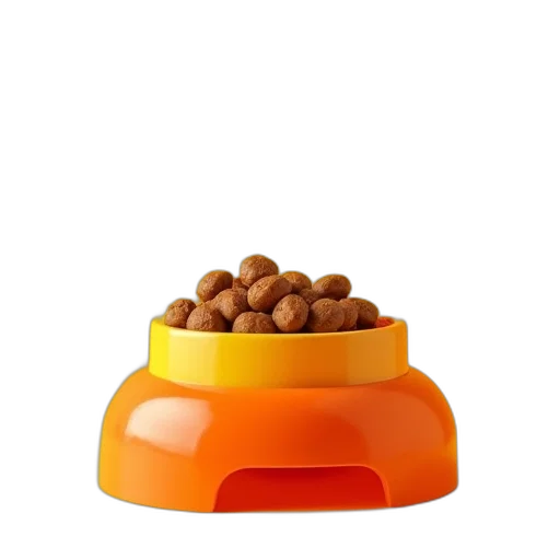 food, crown, jewelry, furniture, 3d render, photorealistic, bright, orange transparent PNG cut-out