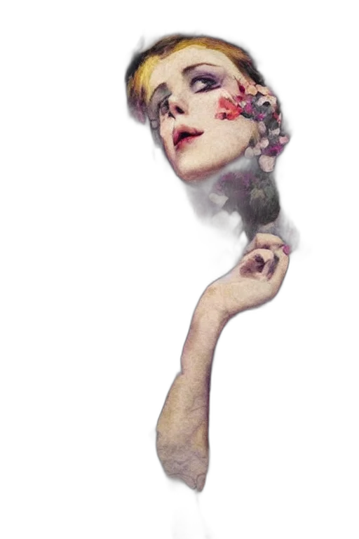 hat, face, mask, staff transparent PNG cut-out