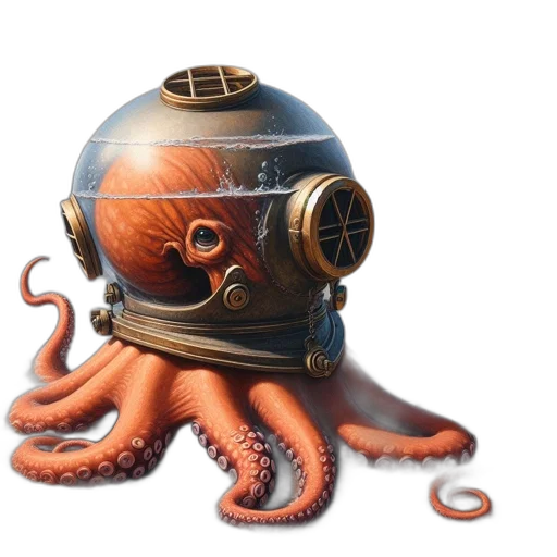 creature, mask, hat, animal, concept art, 3d render, photorealistic, fantasy art transparent PNG cut-out