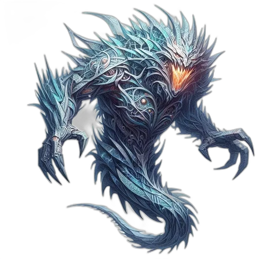 dragon, creature, staff, animal, concept art, fantasy art, pixel art, watercolor transparent PNG cut-out