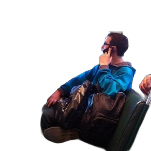 jacket, furniture, mask, face, concept art, 3d render, photorealistic, cyberpunk transparent PNG cut-out