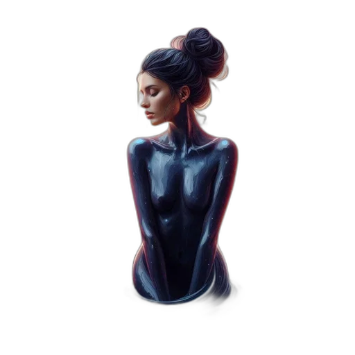 dress, jewelry, face, mask, concept art, oil painting, photorealistic, fantasy art transparent PNG cut-out