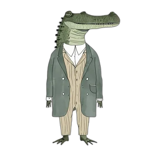 dragon, creature, jacket, animal, concept art, cartoon, pixel art, fantasy art transparent PNG cut-out