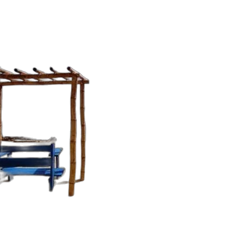 furniture, staff, weapon, jewelry, 3d render, serene, beach, scene transparent PNG cut-out