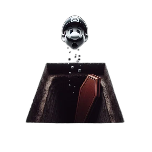 robot, crown, hat, mask, concept art, 3d render, pixel art, anthropomorphic transparent PNG cut-out