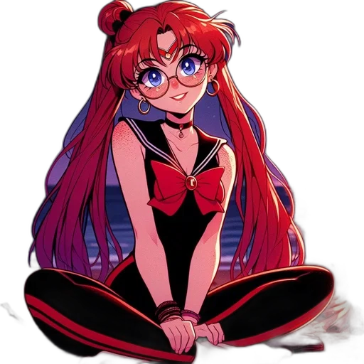 dress, staff, anime, pixel art, cartoon, concept art, neon lights, fire transparent PNG cut-out
