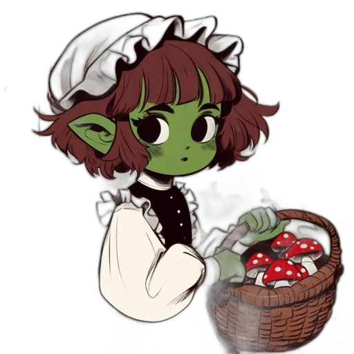 food, staff, concept art, pixel art, fantasy art, cartoon, green, anthropomorphic transparent PNG cut-out