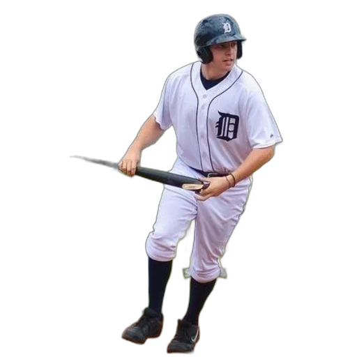 weapon, staff, sword, creature, 3d render, baseball, player, white transparent PNG cut-out