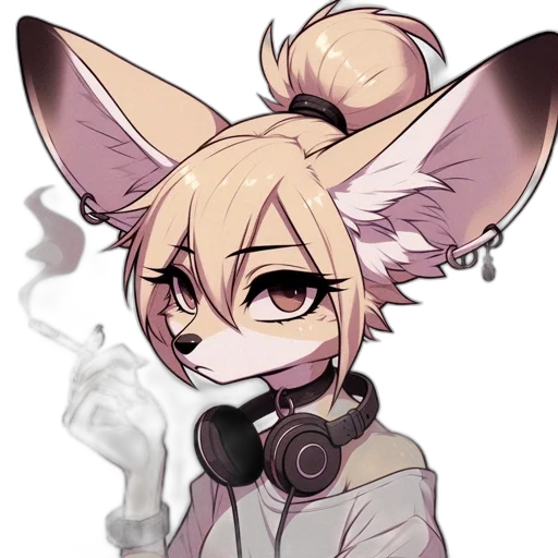 staff, mask, jacket, cyberpunk, vaporwave, pixel art, concept art, pastel transparent PNG cut-out