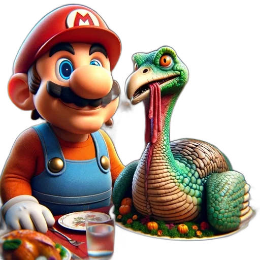 food, animal, creature, dragon, 3d render, concept art, pixel art, photorealistic transparent PNG cut-out