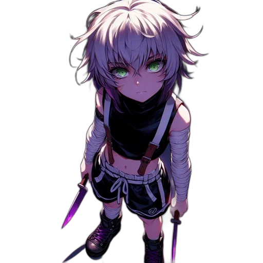 staff, weapon, sword, creature, cyberpunk, concept art, pixel art, anime transparent PNG cut-out