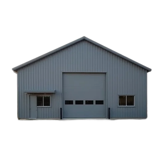 building, furniture, car, 3d render, modern, metal, gray, roof transparent PNG cut-out