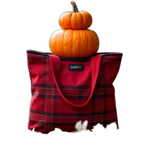 jacket, dress, red, tote, bag, plaid, pattern, black transparent PNG cut-out