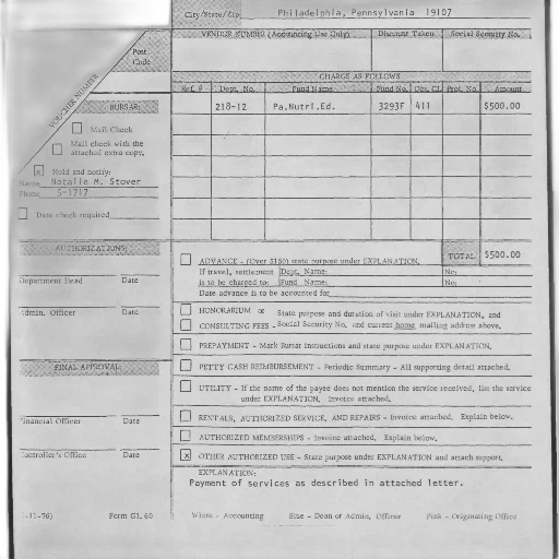 staff, form, titled, vendors, statement, various, fields, filled transparent PNG cut-out