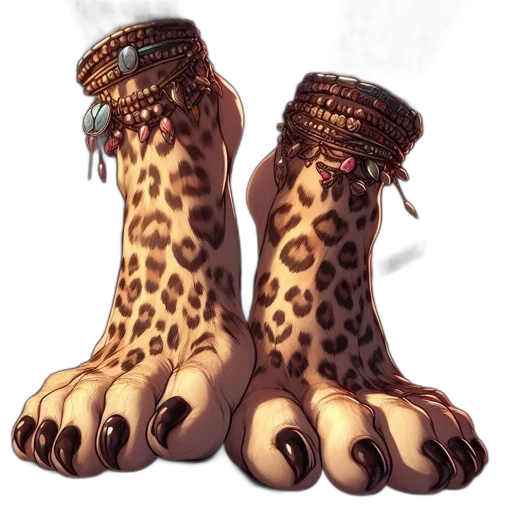shoes, jewelry, photorealistic, 3d render, fantasy art, concept art, humanoid, figure transparent PNG cut-out