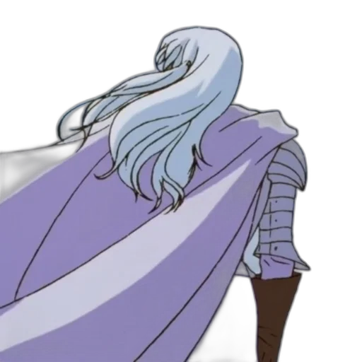 jacket, sword, dress, hair, concept art, anime, vaporwave, watercolor transparent PNG cut-out