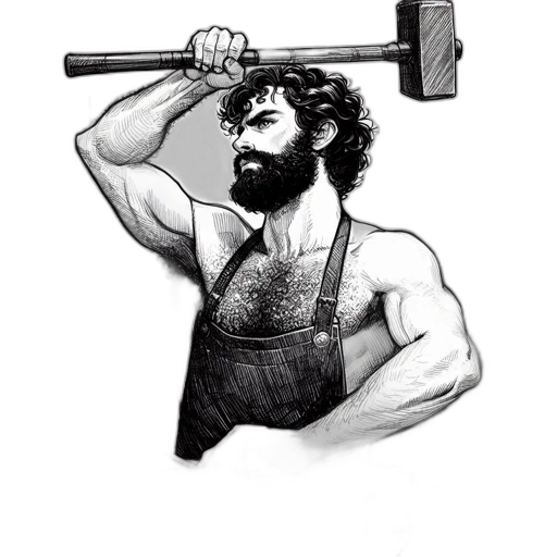 staff, sword, weapon, animal, cartoon, concept art, comic book art, photorealistic transparent PNG cut-out