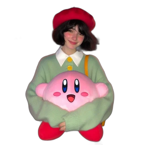 hat, jacket, creature, dress, vaporwave, concept art, 3d render, pixel art transparent PNG cut-out