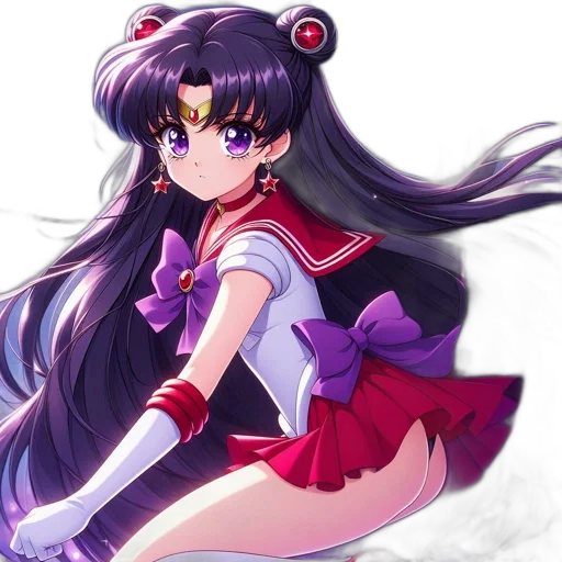 staff, dress, anime, pixel art, concept art, fantasy art, red, animated transparent PNG cut-out