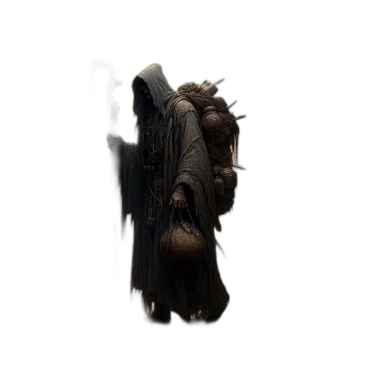 creature, dragon, staff, mask, concept art, fantasy art, 3d render, photorealistic transparent PNG cut-out