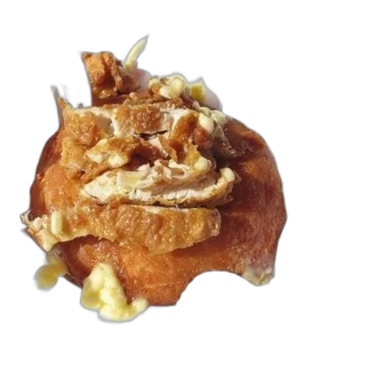 food, crown, jacket, photorealistic, fried, chicken, sandwich, pepper transparent PNG cut-out
