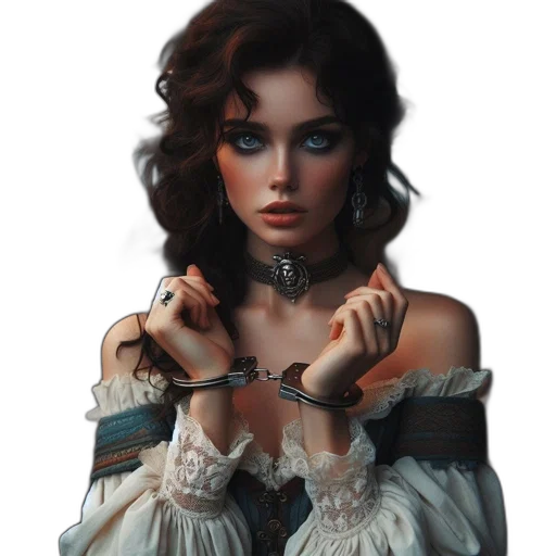 jewelry, dress, face, crown, fantasy art, photorealistic, concept art, oil painting transparent PNG cut-out