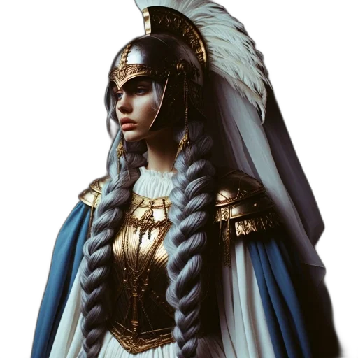 jewelry, crown, dress, staff, fantasy art, concept art, 3d render, photorealistic transparent PNG cut-out