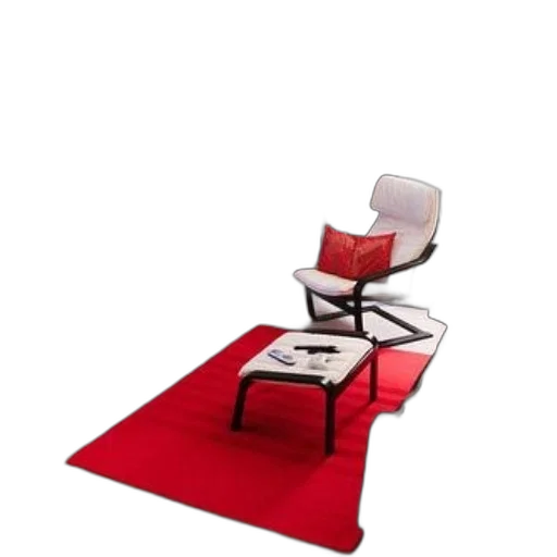 furniture, staff, 3d render, concept art, red, cozy, living, room transparent PNG cut-out