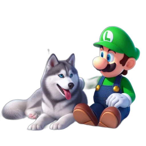 animal, concept art, 3d render, pixel art, photorealistic, green, monochrome, blue transparent PNG cut-out