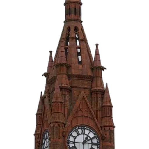 building, dress, umbrella, staff transparent PNG cut-out