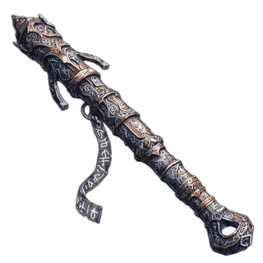 weapon, sword, staff, jewelry, concept art, fantasy art, 3d render, photorealistic transparent PNG cut-out