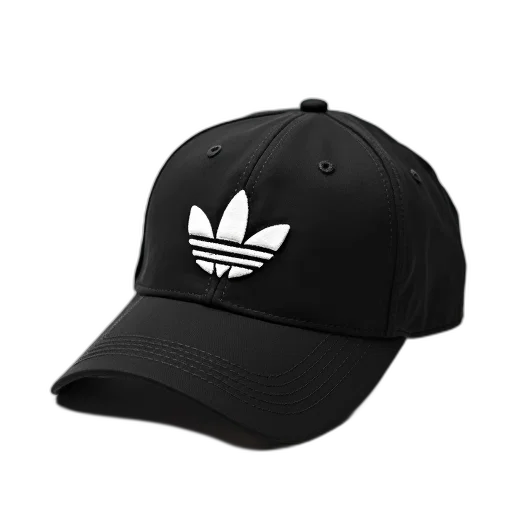 hat, jacket, crown, 3d render, photorealistic, vaporwave, black, baseball transparent PNG cut-out
