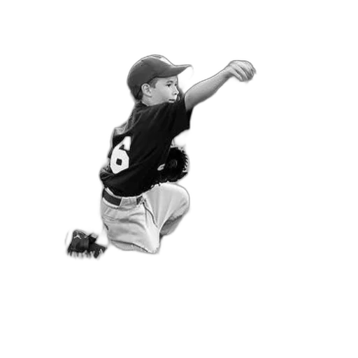 photorealistic, cartoon, 3d render, young, baseball, player, wearing, black transparent PNG cut-out