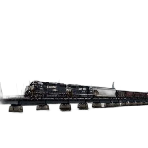 weapon, staff, concept art, 3d render, train, crosses, bridge, over transparent PNG cut-out