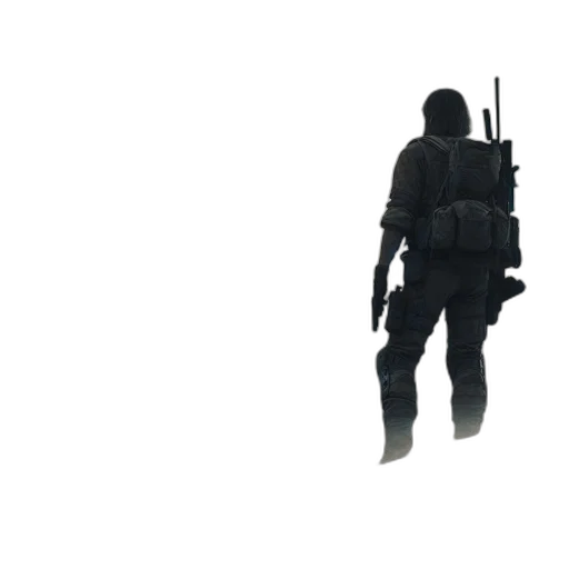 weapon, jacket, robot, staff, concept art, 3d render, pixel art, cyberpunk transparent PNG cut-out